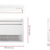 Impianto di climatizzazione fancoil a pavimento fino a 40 mq in classe A++ installazione compresa impianto non predisposto MFZ-KT35VG a pavimento - immagine 4