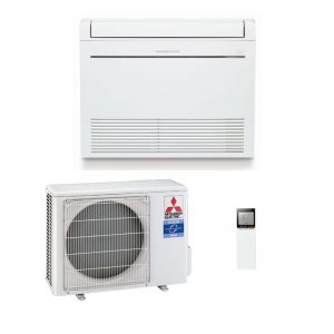 Impianto di climatizzazione fancoil a pavimento fino a 40 mq in classe A++ installazione compresa impianto non predisposto MFZ-KT35VG a pavimento