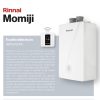MOMIJI-24 RINNAI CALDAIA A CONDENSAZIONE COMPLETA DI IVA TRASPORTO E MONTAGGIO STANDARD SU SOSTITUZIONE DI UNA VECCHIA CALDAIA MURALE POSSIBILITÀ DI PAGAMENTO RATEALIZATO CON SANTANDER - immagine 4